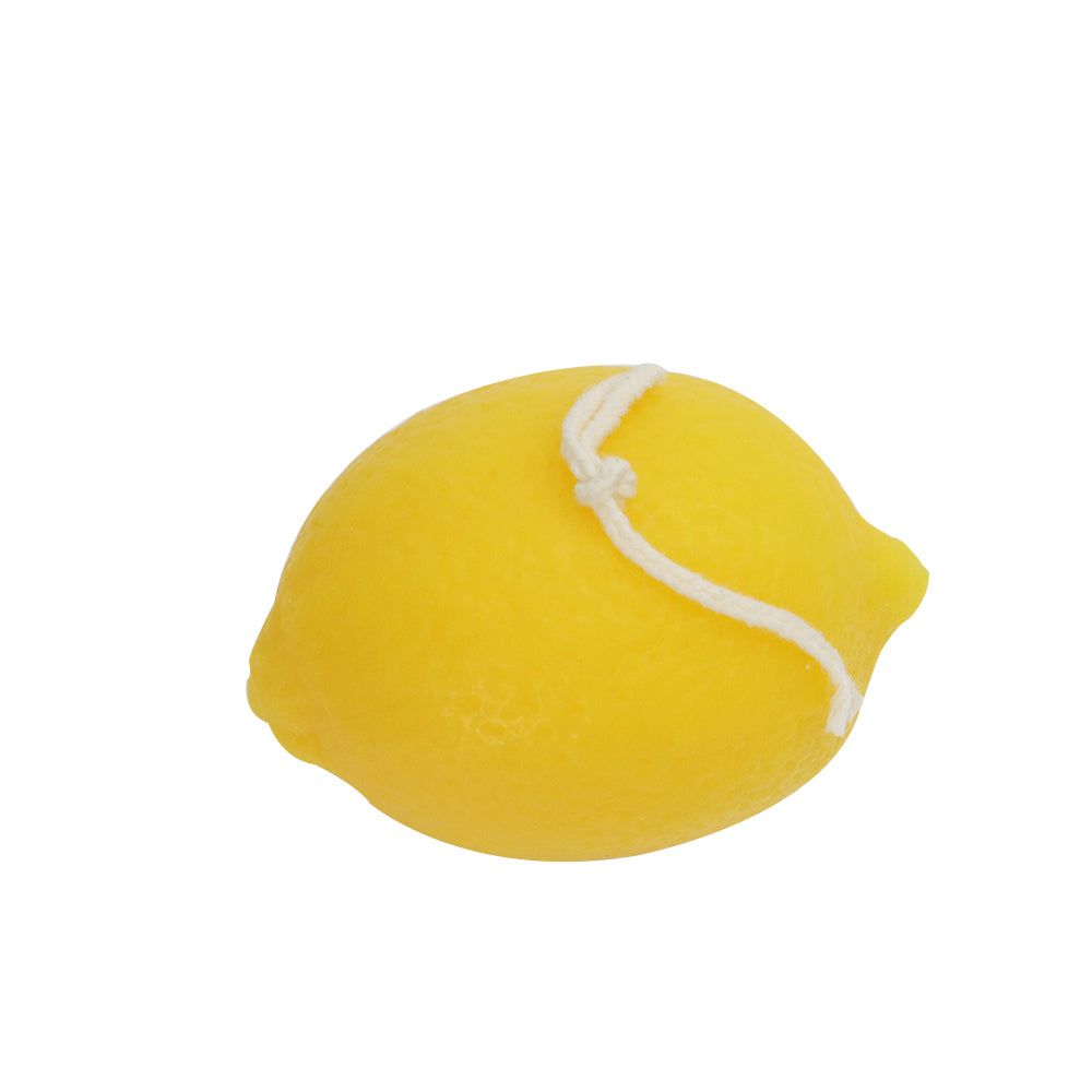 A Whole Lemon Candle and A Lemon In a Half Candle Set