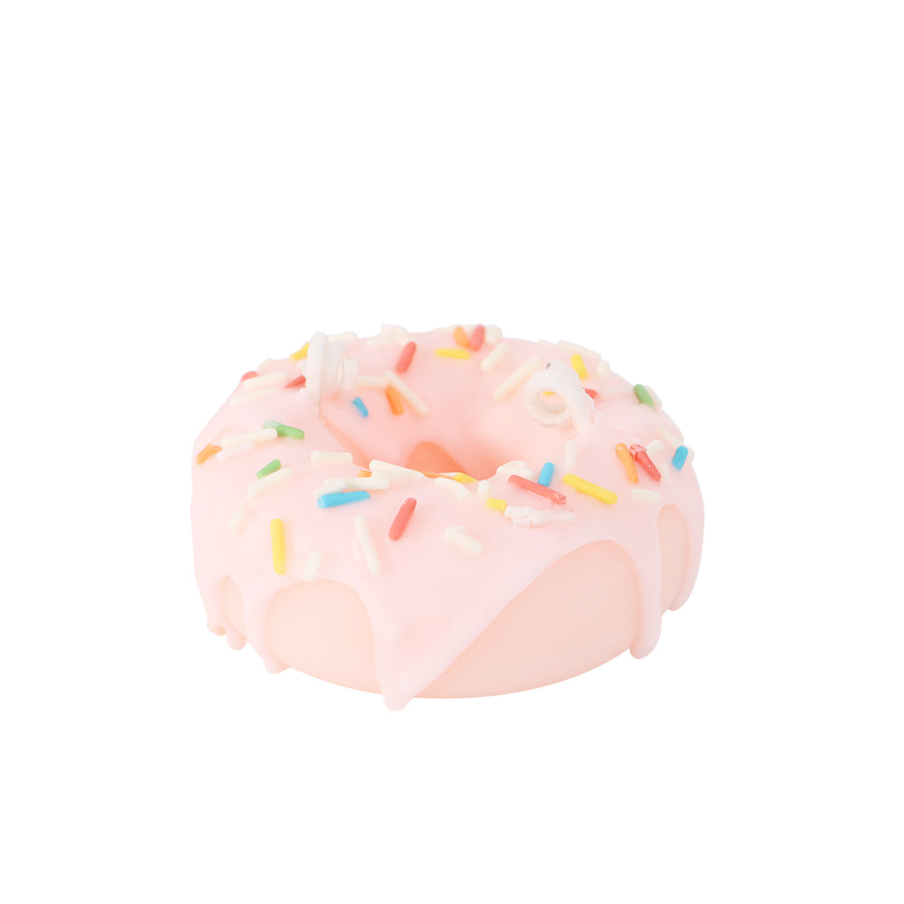 Strawberry Donut Candle