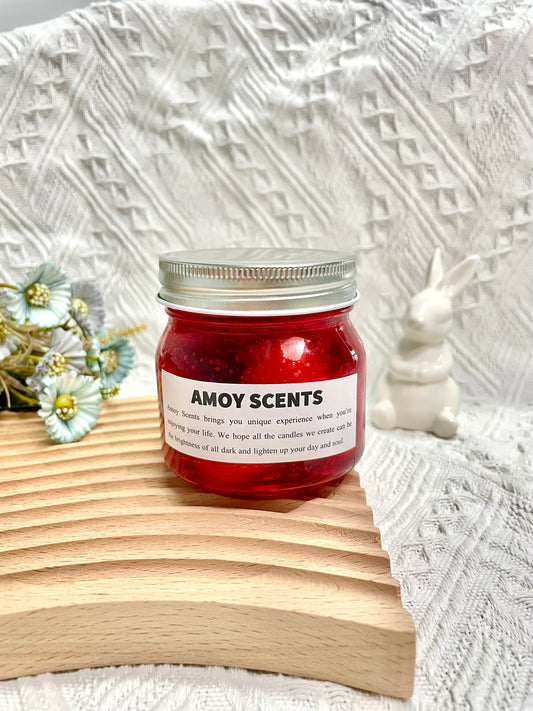 Strawberry Jam Jar Candle