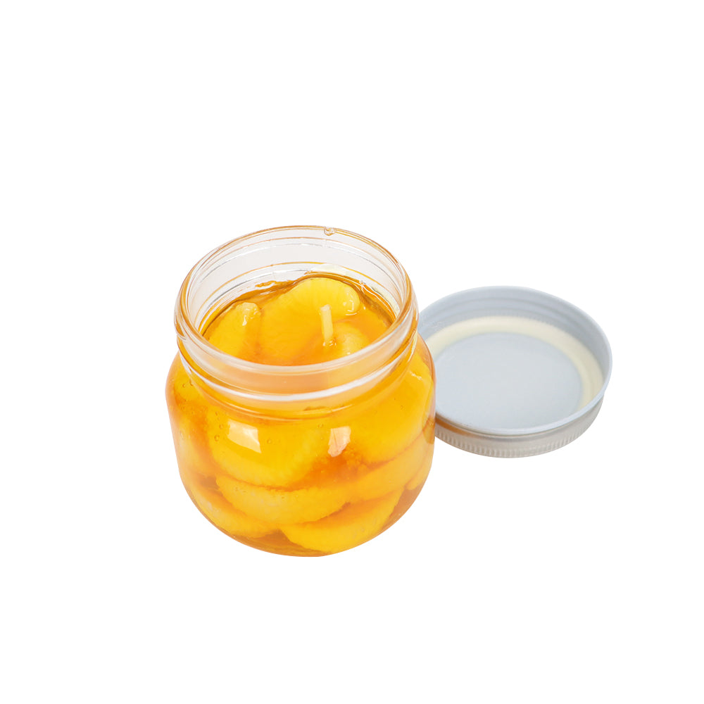 Orange Jam Jar Candle