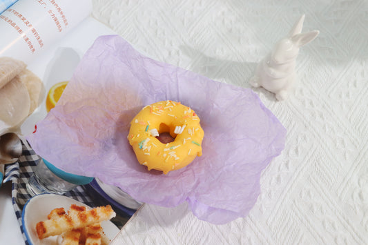 Lemon Donut Candle